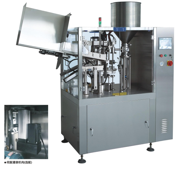 Fully automatic tube filling & sealing machine