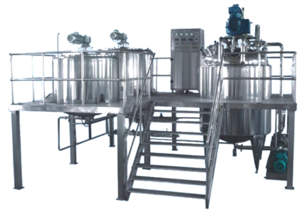 External Cycle Vacuum Emulsifier