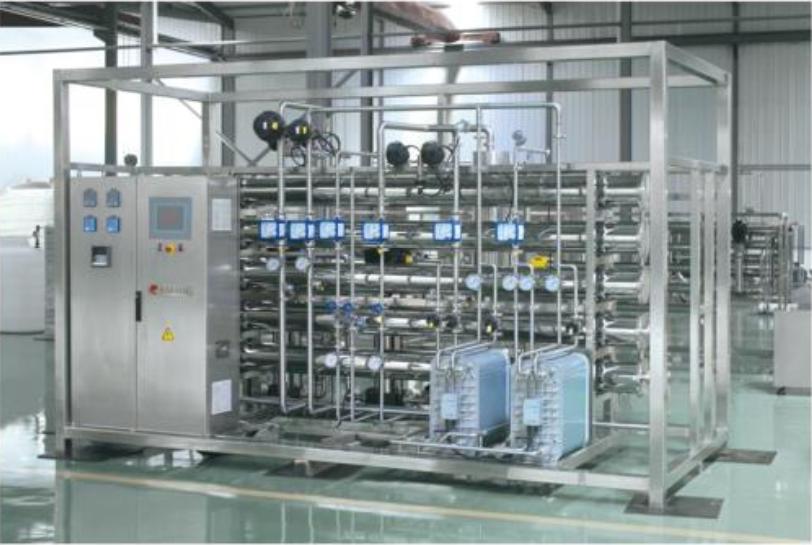 Second class RO+EDl purified water system